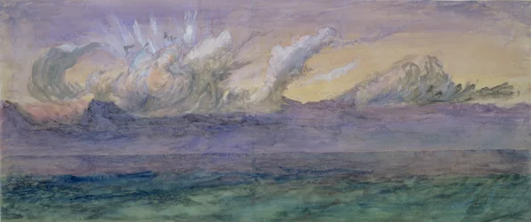 A July Thunder Cloud, Val d