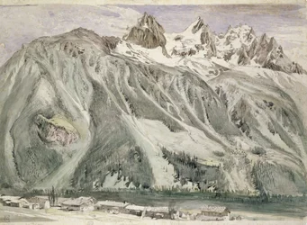 Aiguilles of Chamonix, 1849