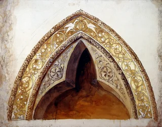 Edinburgh Lecture Diagram: Decorated Cusped Gothic Window