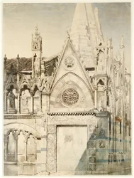 Santa Maria della Spina, East end, Pisa, Italy
