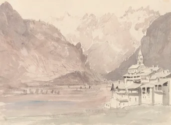 Swiss Mountain Landscape
