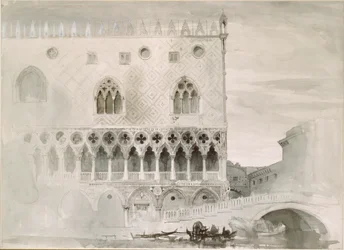 The Exterior of the Ducal Palace, Venice