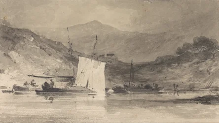 Cader Idris from the Mawddach Estuary above Barmouth