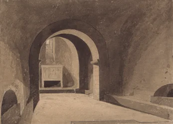 Crypt of Saint Gervaise, Rouen, Normandy