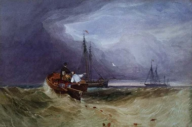 Fishing Boats off Yarmouth