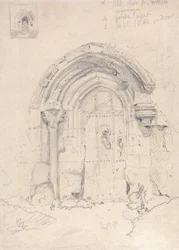 Porch of the Church of Stratton Saint Mary