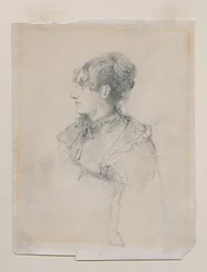 Portrait of Mrs Parr(?), sister of Mrs John Sell Cotman, Called 
