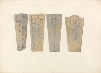Studies of Four Coffin Lids from Norfolk Churches