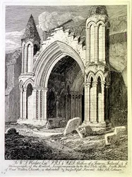The South Porch of West Walton Church, plate 33 from 
