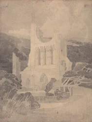 West Front of Byland Abbey, Yorkshire
