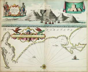 A chart of Guinea describing the sea coast from Cape de Verde to Cape Bona Esperanca