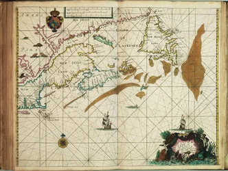 A chart of the coast of America from Newfoundland to Cape Cod