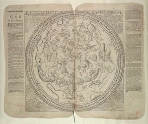 The Starry Zodiac, by the Limits of Which the Visible Paths of All the Planets Are Bounded - John Seller Author, Hydrographer of the Most Serene King