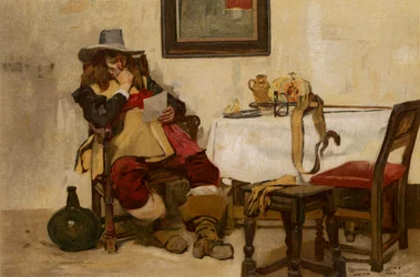 A Long Bill, a man reading