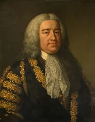 Portrait of The Rt. Hon. Henry Pelham, 1694-1754