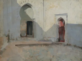Courtyard, Tetuan, Morocco
