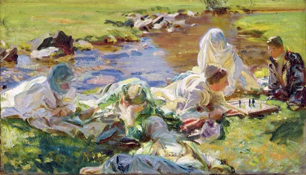 Dolce far niente, c.1907