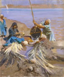 Egyptians Raising Water from the Nile