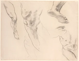 Figure Studies of a Nude Youth