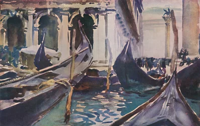 Gondolas by the Piazzetta