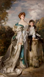 Lady Warwick and her Son, 1905