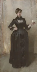 Lady with the Rose (Charlotte Louise Burckhardt)