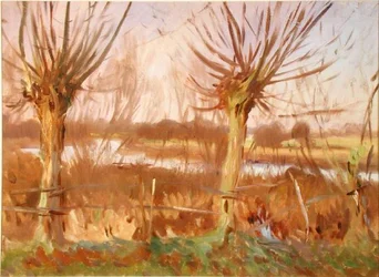 Landscape with Trees, Calcot-on-the-Thames, c.1888