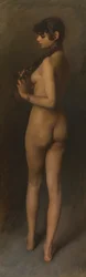 Life Study (Study of an Egyptian Girl)