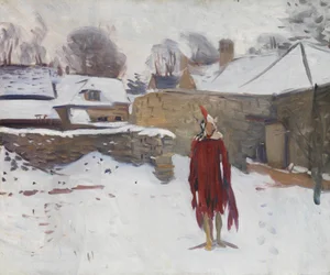 Mannikin in the Snow