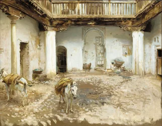 Moorish Courtyard