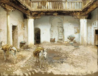 Moorish Courtyard