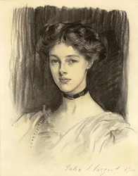 Portrait of Eva Katherine Balfour, Later Lady Buxton