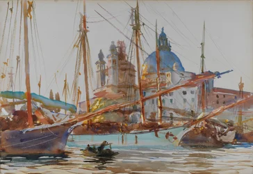 Santa Maria della Salute in Venice, ca. 1904-1906