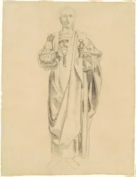 Study for Dogma of the Redemption: Frieze of Angels