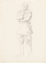 Study of General Louis Botha for "General Officers of World War I"