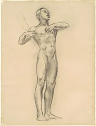 Study of Orpheus for "Classic and Romantic Art"