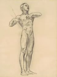 Study of Orpheus for Classic and Romantic Art