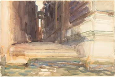 The Calle della Rosa with the Monte di Pietà, Venice