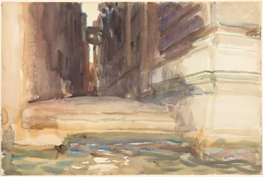 The Calle della Rosa with the Monte di Pietà, Venice