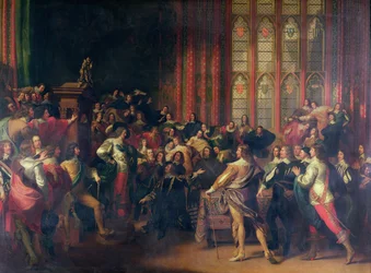 Charles I Demanding the Five Members in the House of Commons in 1642