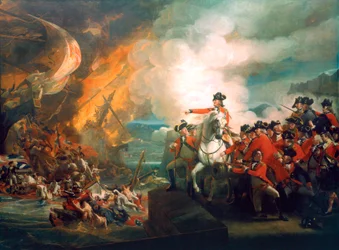 Defeat of the Floating Batteries at Gibraltar, 1782 c1783
