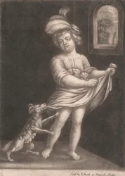 Child and Dog