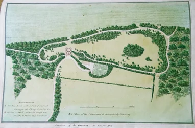 Situation of the Cottage at Boarn Hill