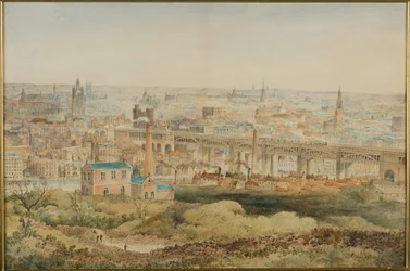 Newcastle upon Tyne from Windmill Hills, Gateshead