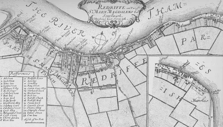 A Plan of Rotherhithe