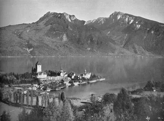 Spiez, on Lake Thun, 1910