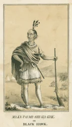 Ma Ka-Tai-Me-She-Kia-Kiak or Black Hawk