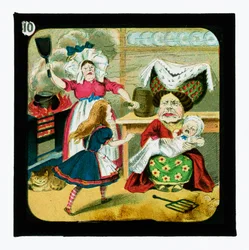 Alice in Wonderland, Coloured Lantern Slides