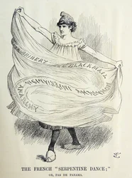 John Tenniel cartoon on the French machinations over the building of the Panama Canal. From Punch, London, 7 January 1893.