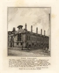 Sion College, London Wall, near Cripplegate